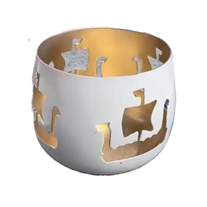 Nuevo soporte votivo de metal exclusivo para decoración del hogar y fiestas de Navidad - Product Image 6