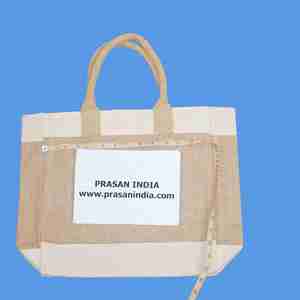 Bolsa de Yute Ecológica Promocional con Asa Acolchada de Algodón - Tamaño y Color Personalizables, Ideal para Regalos - Product Image 3