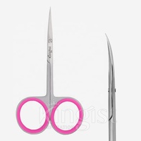 Pousse-cuticules double face Kingist en acier inoxydable argenté 12,5 cm – Outil de beauté et de soin des ongles de qualité supérieure pour manucure