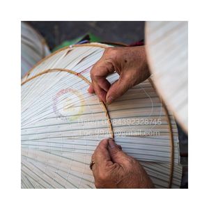 SOMBRERO CÓNICO IMPERMEABLE HECHO DE HOJA DE PALMA AL POR MAYOR SOMBRERO CÓNICO VIETNAMÉS TRADICIONAL TAMAÑO PERSONALIZADO - Product Image 4