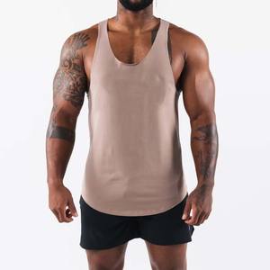 Nueva moda para hombre, camiseta informal atlética, chaleco transpirable para entrenamiento de gimnasia, camisetas sin mangas de ajuste Regular para hombre, ropa de talla grande - Product Image 5
