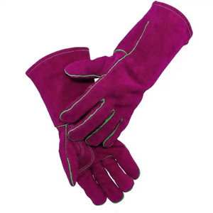 Gants de sécurité en cuir de haute qualité gants de travail industriels Protection contre les étincelles résistant au feu pour la Protection des mains de soudage - Product Image 5