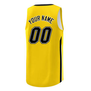 Maillots de basket-ball pour hommes en vente chaude, design personnalisé, couleur plus logo, professionnel, 100% polyester, antibactérien, séchage rapide, respirant - Product Image 3