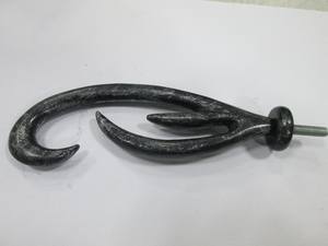 Remate de cortina de hierro sólido de diseño moderno para barra de cortina de 16 mm Precio de fábrica para postes de cortina y accesorios de pistas - Product Image 2