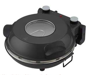 <span class=keywords><strong>Four</strong></span> à Pizza électrique, pierre rotative, machine à Pizza, poêle à Pizza automatique <span class=keywords><strong>avec</strong></span> alarme et fenêtre pour la maison - Product Image 1