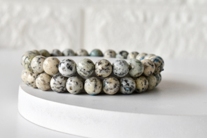 Wholesale Selling Best Quality K2 Jasper 8mm Round <b>Beaded</b> <b>Bracelets</b> Natural Healing Stones for Meditation Jewelry - Product Image 5