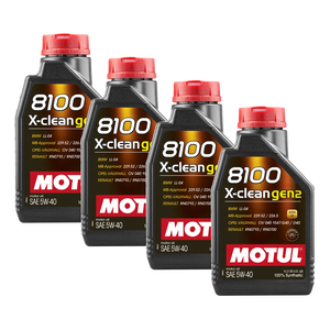 Aceite de Motor 100% Sintético ACEA C3 5W40 X-CLEAN GEN2 de 4 Litros, LL04 ITALIA - Product Image 1