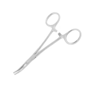Fórceps para bebés Mikulicz, fórceps curvos para peritoneo, instrumentos quirúrgicos, Abdominal fórceps para cirugía de agarre, dispositivos médicos - Product Image 4
