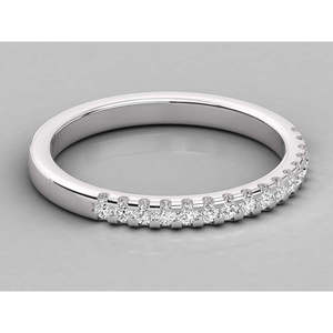 Bague pour femme en or 14 carats avec diamant de laboratoire - Product Image 3