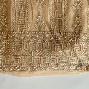 Conjunto de Salwar Kameez Dupatta de Dos Piezas de Georgette con Diseño Bordado, Sin Costuras, para Mujer, Estilo Pakistaní, para Fiestas, Estilo Indio, Venta Rápida - Product Image 4