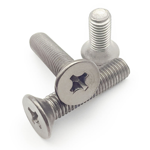 Vis en titane DIN965 M1-M100 Vis à tête fraisée Phillips M3 Vis en titane - Product Image 1