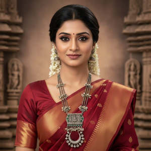 Collier pendentif Tribal Tales Moh All Chain avec technologie d'incrustation à serti clos - Product Image 1