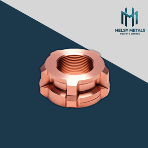 Insert fileté en cuivre de haute pureté, composant d'usinage VMC personnalisé pour les systèmes industriels et électriques à haute température - Product Image 3