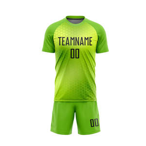 Vêtements de football pour hommes en gros, uniforme de la nouvelle saison sportive, ensemble de club de football, séchage rapide, coupe ajustée, couleur et logo personnalisés, uniforme de football - Product Image 2