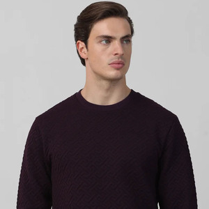 Sweat-shirt à manches longues léger pour hommes, design personnalisé, style de rue décontracté d'hiver, noir et uni - Product Image 2