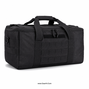 Bolsa de transporte de nailon resistente para kit de recuperación, para equipo de cabrestante, correa de remolque, grillete y bloque de recuperación, para vehículos, negra - Product Image 1