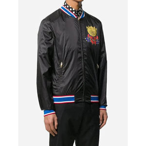 Nouvelles vestes bomber d'hiver pour hommes, broderie sur le devant, logo personnalisé imprimé, haute qualité, tendance, style aviateur, streetwear - Product Image 5