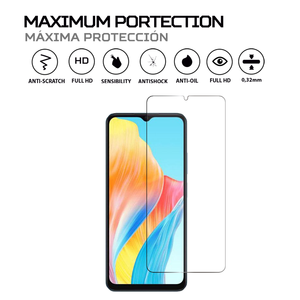 ฟิล์มกันรอยหน้าจอ ANTISHOCK สำหรับ Oppo A18 พร้อมคุณสมบัติป้องกันการกระแทก - Product Image 2