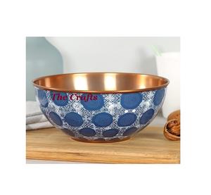 Classic Design Chocolates <b>Bowl</b> In Copper Round Shape <b>Salad</b> <b>Serving</b> <b>Bowl</b> For Wedding Party Dinnerware Use - Product Image 4