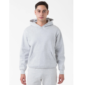 14ออนซ์เสื้อกันหนาวขนแกะหนักมีฮู้ดสำหรับผู้ใหญ่ผู้ชาย,ผ้าฝ้าย80%,เสื้อสเวตเตอร์มีฮู้ดแบบคลาสสิกขนาดใหญ่พิเศษมีฮู้ดโพลีเอสเตอร์20% - Product Image 2