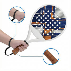 Raquette de paddle-tennis en fibre de carbone 12k 18k 24k, noyau en mousse EVA Memory Flex, logo personnalisé, forme diamant 16x19 - Product Image 5