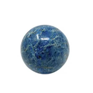 Artesanato De Cristal Atacado Fornecimento Melhor Qualidade Azul Apetite Crystal Sphere para a Cura e Meditação de exportador indiano