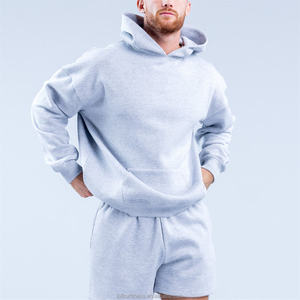 Wholesale Made Men <b>Hoodie</b> & <b>Short</b> Set Fashionable Sportswear Long <b>Sleeve</b> <b>Hoodie</b> & <b>Shorts</b> Sets - Product Image 6