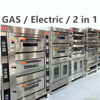 Grande Taille en Gros Chine Prix Royaume-Uni pour Nouveaux Matériaux Bonne Qualité Four Industriel à Gaz 4 Étages pour Boulangerie et Pizza