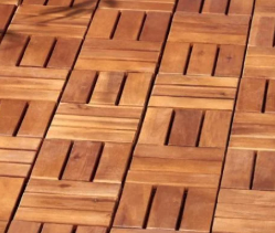 Baldosas de Madera para Exteriores Antideslizantes con Acabado Cepillado - Product Image 6