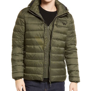 Veste à bulles d'hiver pour hommes, manteaux épais d'hiver, doudoune épaisse pour hommes / vestes à capuche pour hommes - Product Image 4