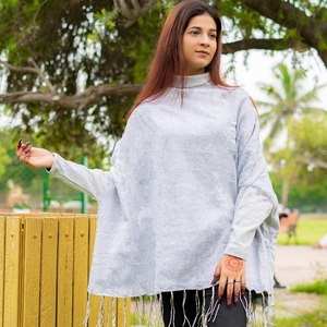 เสื้อสเวตเชิ้ตแขนยาวผ้าฟลีซแขนยาวสำหรับผู้หญิงคอลเลคชั่นฤดูหนาวเสื้อปอนจูสำหรับผู้หญิง - Product Image 2