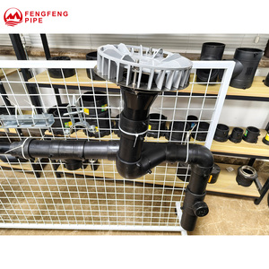 Fengfeng HDPE Electrofusion Siphonic Zinc Plaqué Drainage de toit plat résistant à la corrosion pour tout toit plat avec un dégradé 3% - Product Image 3