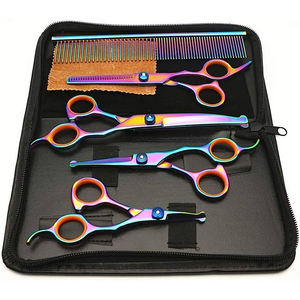 Ciseaux de toilettage en acier inoxydable Cisaillement pour amincissement des cheveux Outil de coiffeur de haute qualité - Product Image 3