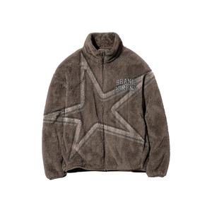 <b>Men's</b> Custom Logo Design <b>Sherpa</b> Fleece Full Zip-up Bomber <b>Jacket</b> Stand Collar with Top Winter Collection - Product Image 3