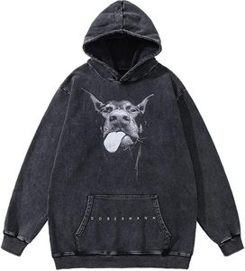 Hot Selling Customized Printing New Fabric Men's Casual Winter Sweatshirt Loose Fit 100% Cotton Eco-Friendly Breathable - Product Image 2