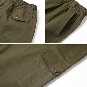 Pantalons Cargo en Coton Casual de Travail Multi-Poches de Haute Qualité pour Hommes, Pantalons Tactiques pour Hommes, Téléchargés par Dress Sports - Product Image 5