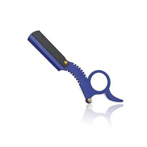 Rasoir à lame droite en acier inoxydable de haute qualité pour barbiers et salons, gris rocheux - Product Image 5