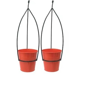 Maceta colgante de hierro metálica decorativa personalizable o maceta para la decoración del hogar y el jardín, macetas colgantes de precio razonable - Product Image 5