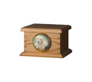 โกศเผาศพสัตว์เลี้ยงไม้ธรรมชาติทันสมัยขายดี พร้อมบริการสกรีนโลโก้ คุณภาพสูง สำหรับใช้ภายในอาคาร - Product Image 5