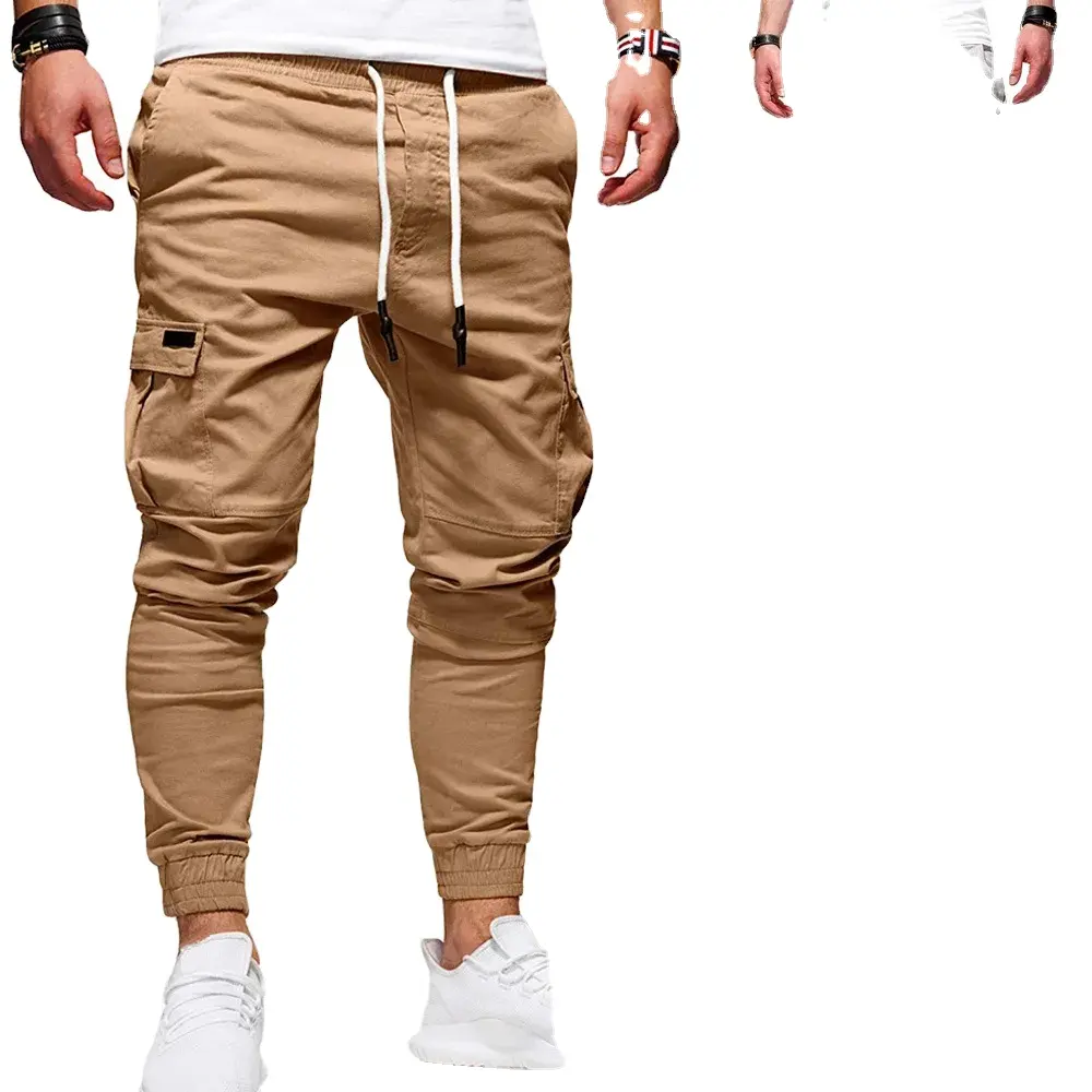 2024 yeni SBM sıcak satış adam giyim moda konik spor pantolon erkek Casual Joggers pantolon kargo pantolon
