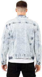 Chaqueta Vaquera de Buena Calidad para Hombre, Manga Larga, Diseño Moderno, Superventas, Transpirable, Prenda Exterior de Moda - Product Image 3