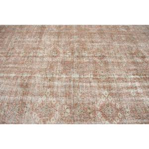 Tapis turc 7x10,1 pieds, tapis vintage surdimensionné, tapis persan brun - Product Image 4