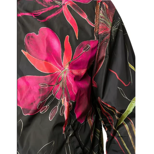 Blouson bomber unisexe à capuche zippé, couleur personnalisable, col montant, manches longues, en toile de coton unie, doublure en coton, séchage rapide - Product Image 4