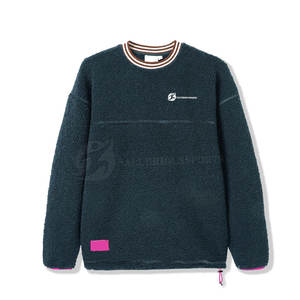 Men's Quick Dry Breathable Fleece Sweatshirts Printed Street Wear Pattern <b>Rhinestone</b> Winter Plain Dyed <b>Fabric</b> Wholesale Supply - Product Image 1