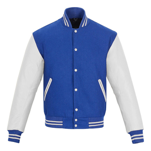 Veste de baseball universitaire vintage pour homme, sur mesure, en coton 100 % respirant, grande taille, fabriquée au Pakistan - Product Image 1