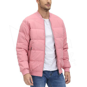 Men's Stylish Slim Fit Hooded Puffer <b>Jacket</b> <b>Winter</b> <b>Waterproof</b> Eco-Friendly OEM Service Stand Collar High Street Style Plain - Product Image 2