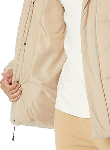 Veste matelassée d'hiver en coton trois en un pour homme Veste d'extérieur imperméable et coupe-vent avec fermeture à glissière Vestes pour homme - Product Image 3