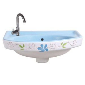 Artículos sanitarios Fregaderos Fregadero de cerámica completo Lavabo de baño Lavabo antiguo Lavabo de pie Fregaderos de baño Pedestal Lavabo - Product Image 4