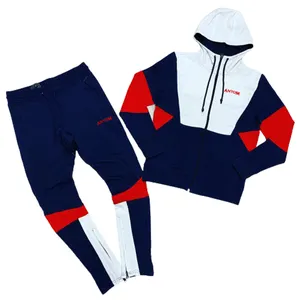 High Quality Custom Cotton Polyester Mens Sportswear Training Tracksuits,Truck Suit In Sport,Custom Made Sweat Suits