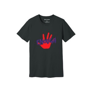 T-shirt décontracté 100% coton avec impression de thèmes de gentillesse 3D 12 options de couleur 160-180 Placement de conception personnalisable GSM lourd - Product Image 1